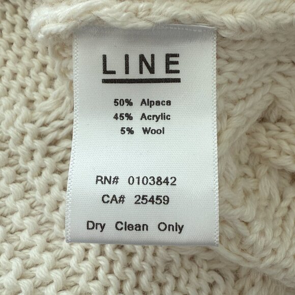 Line the Label High Neck Fringe Sweater - Picture 4 of 4